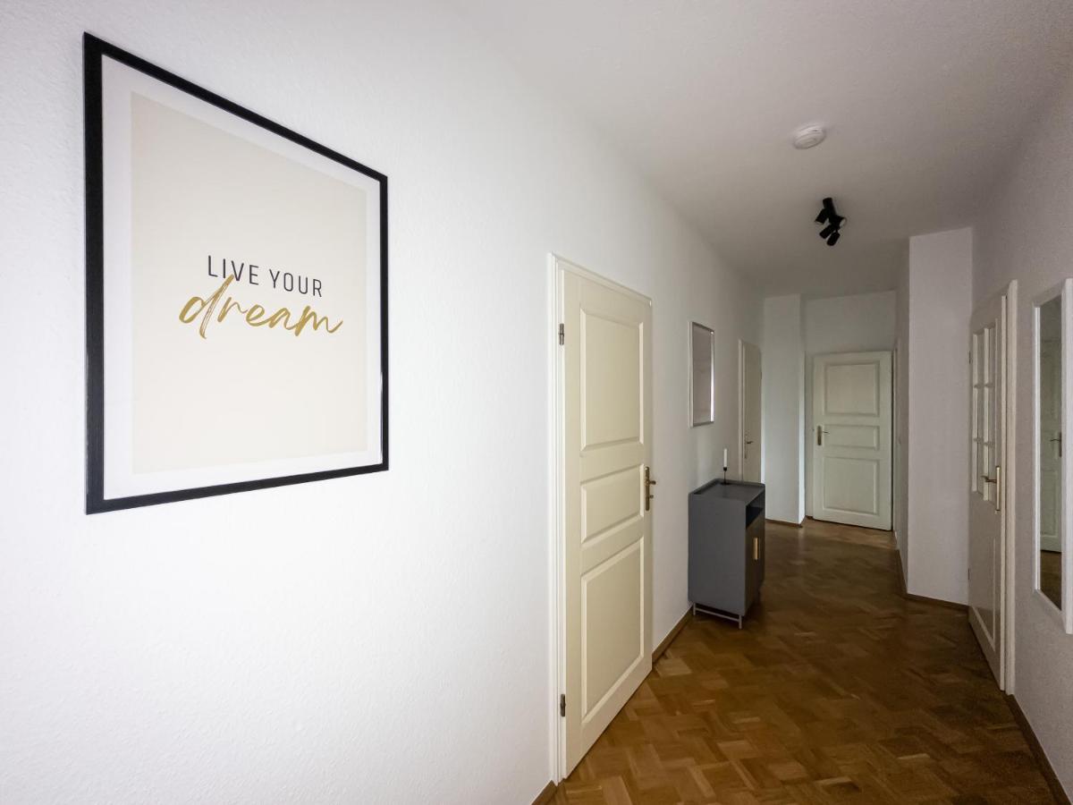 Moderne 3Zimmer Wohnung Mit Netflix Und Balkon Лейпциг Екстер'єр фото